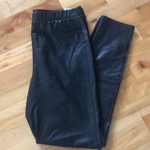 Faux Leather leggings size M